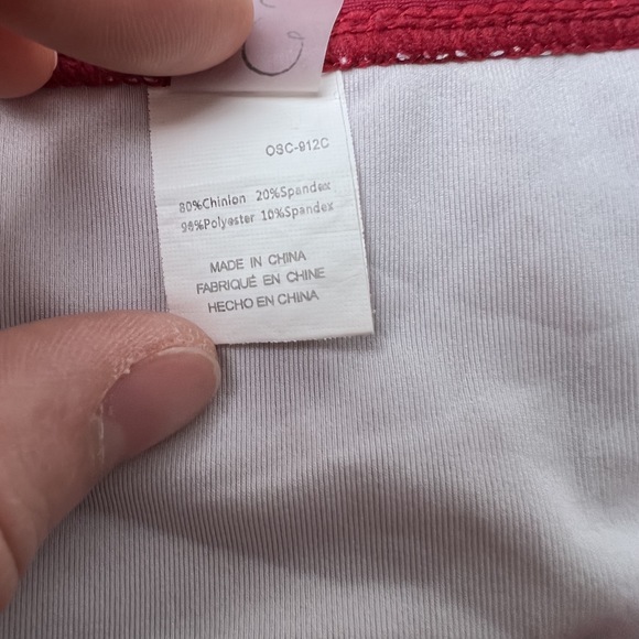 Cupshe Bikini Bottoms Red Strappy Sides Low-Rise *MATCHING TOP* - Picture 6 of 9